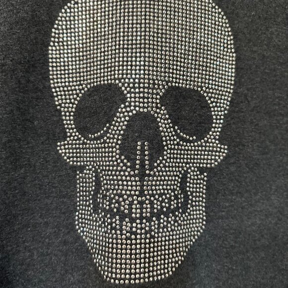 No Boundaries Tunic Dress Hoodie with a Hood And Skull Size: M - Picture 4 of 9